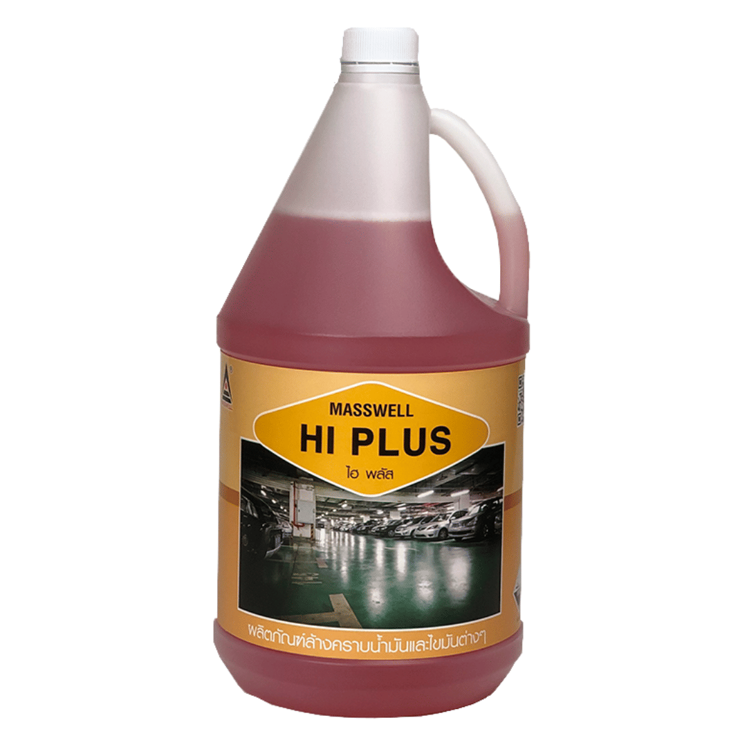 น้ำยาขจัดคราบน้ำมัน MASSWELL HI PLUS(MW-FP07) ขนาด 3.5 ลิตร_0